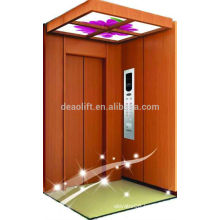 Good price villa elevator with wooden car wall